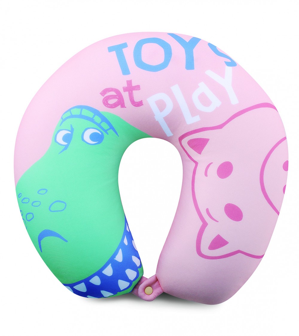 HOLA迪士尼系列Toy Story造型翻轉頸枕-火腿豬_2