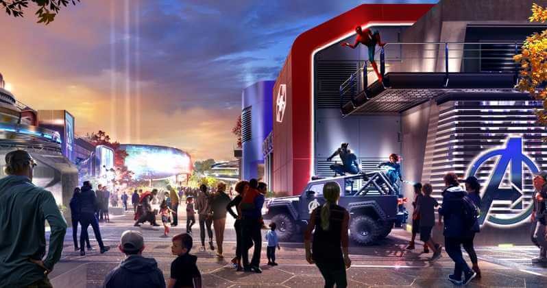 Marvel-Land-Disneyland-Permits-California-Adventure