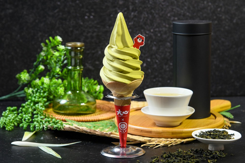 圖七：坪林包種茶所用茶葉源自北部坪林高海拔山區，品嚐時飄逸自然花香、清香優雅的回甘韻味