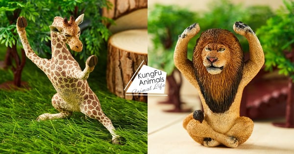 吃我一記「獅派」氣功!研達國際推出「功夫大師」系列動物公仔,到底誰能成為武林霸主呢?