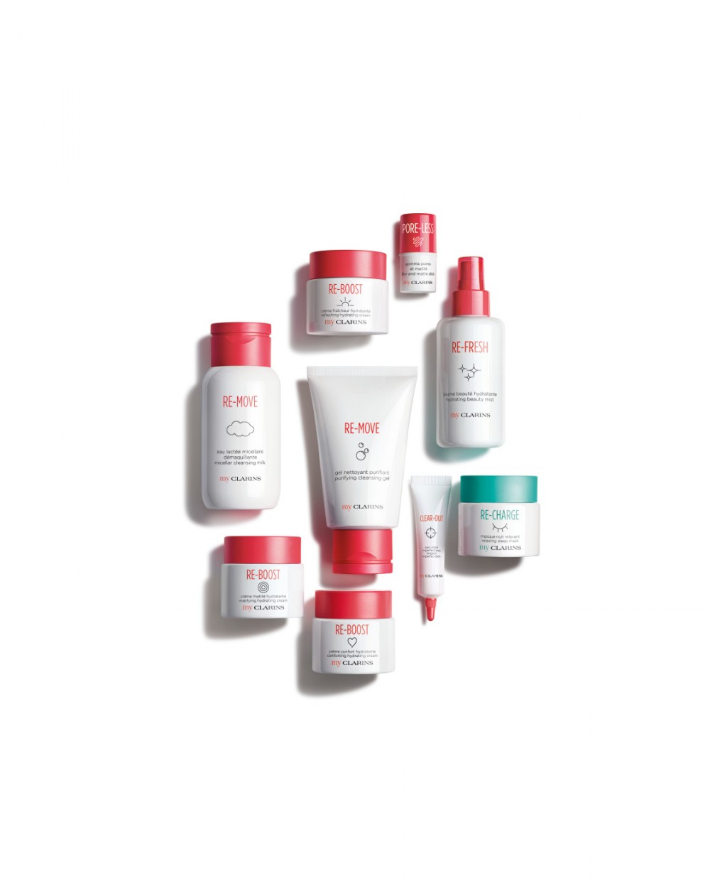 MyClarins我的美肌配方全系列