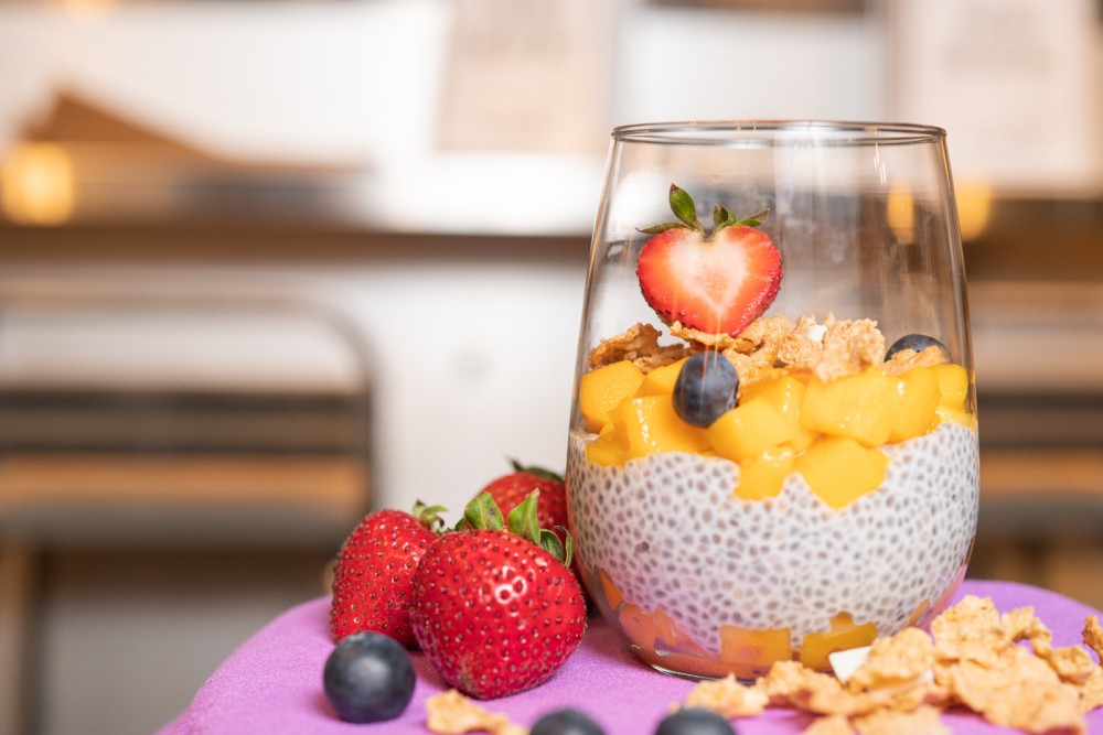 Super Food Super Me-0627新菜試吃會-奇亞籽布丁現場照-樂子the Diner