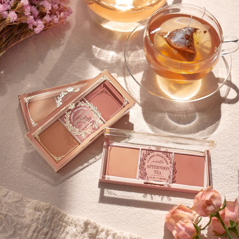 我愛暖茶土色腮紅盤 情境圖