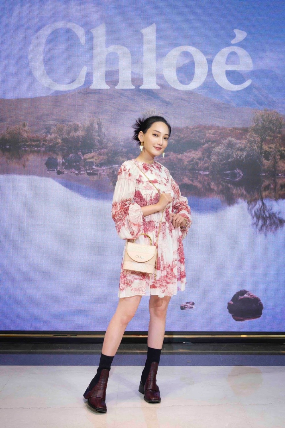 空靈系女神林映唯出席Chloé 2019秋冬新品暨Aby Lock系列包款發表派對