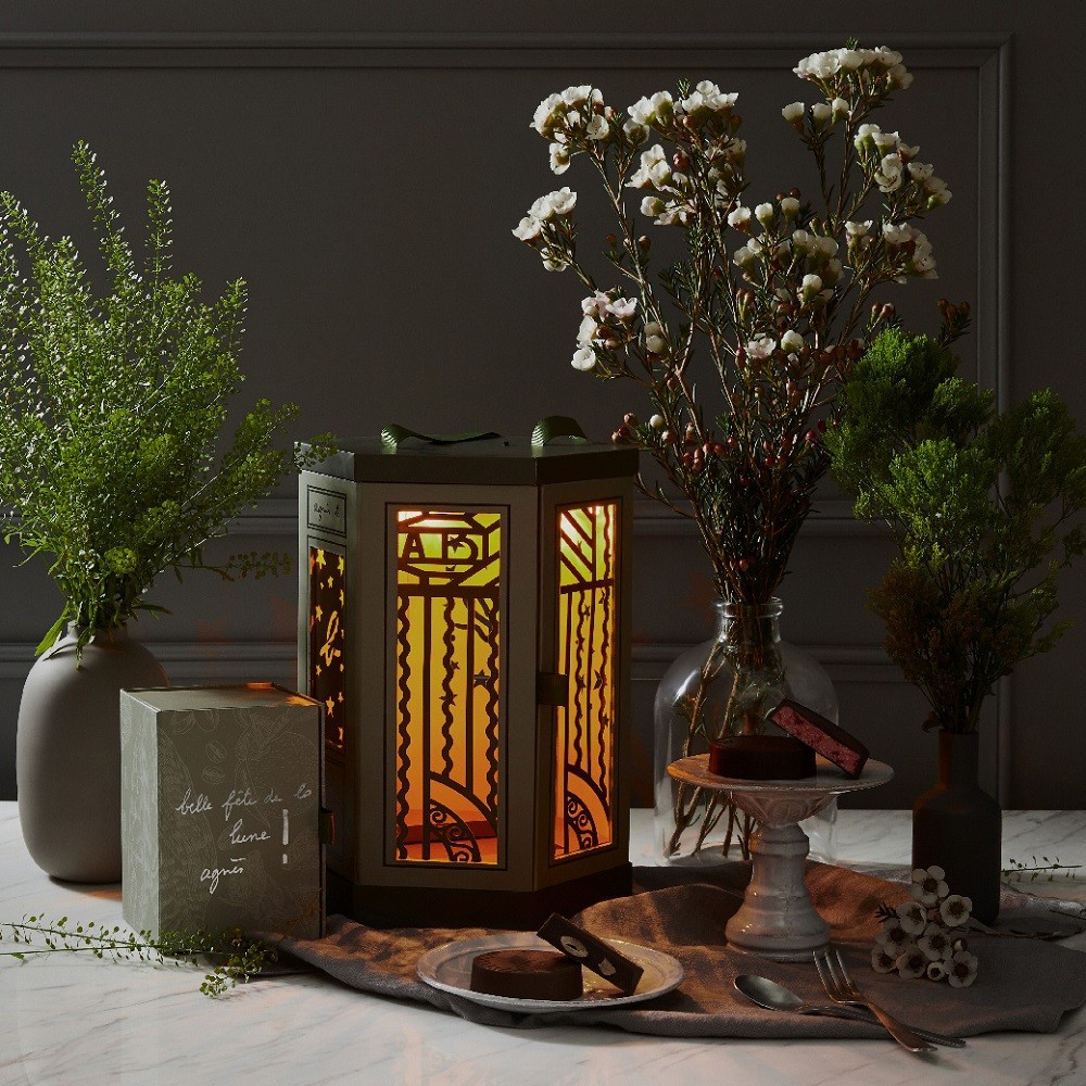 花好月圓巧克力月餅燈籠禮盒