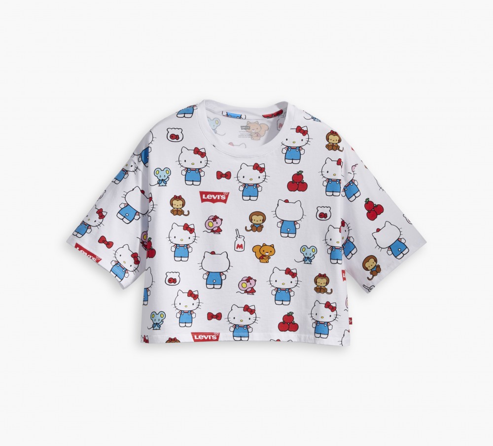 LEVI’S® x HELLO KITTY® 聯名系列 短版Oversized TEE 76157-0012 NT$ 1,290