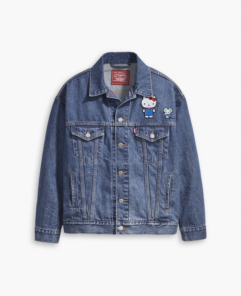 LEVI’S® x HELLO KITTY® 聯名系列 老爹版型丹寧夾克 79697-0005 NT$ 4,590