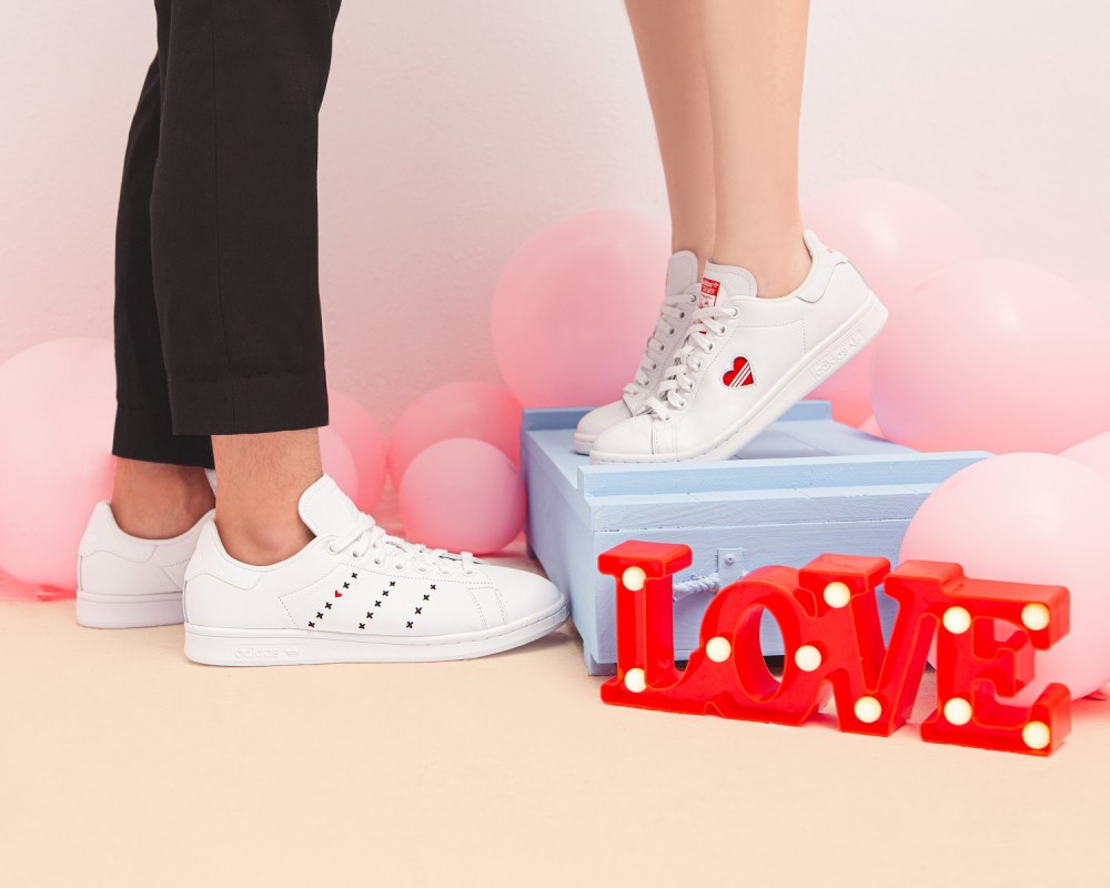 adidas Originals 七夕情人節專屬Stan Smith鞋款 甜蜜示範情境照-1