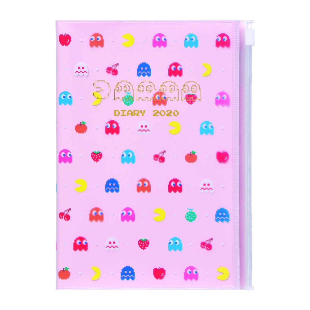 經典街機遊戲「小精靈」2020將滿40週年,MARK_S特別推出限量PAC-MAN小精靈系列手帳。售價560-775元│誠品書店_1