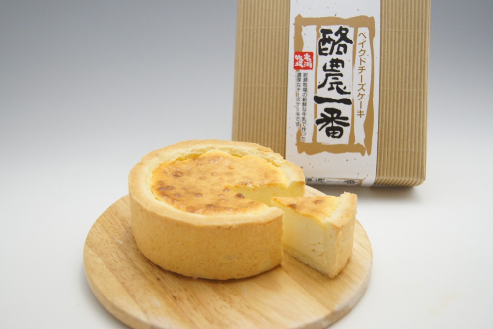 誠品生活號|岩瀨牧場|酪農一番濃厚起司蛋糕|推薦價650元。