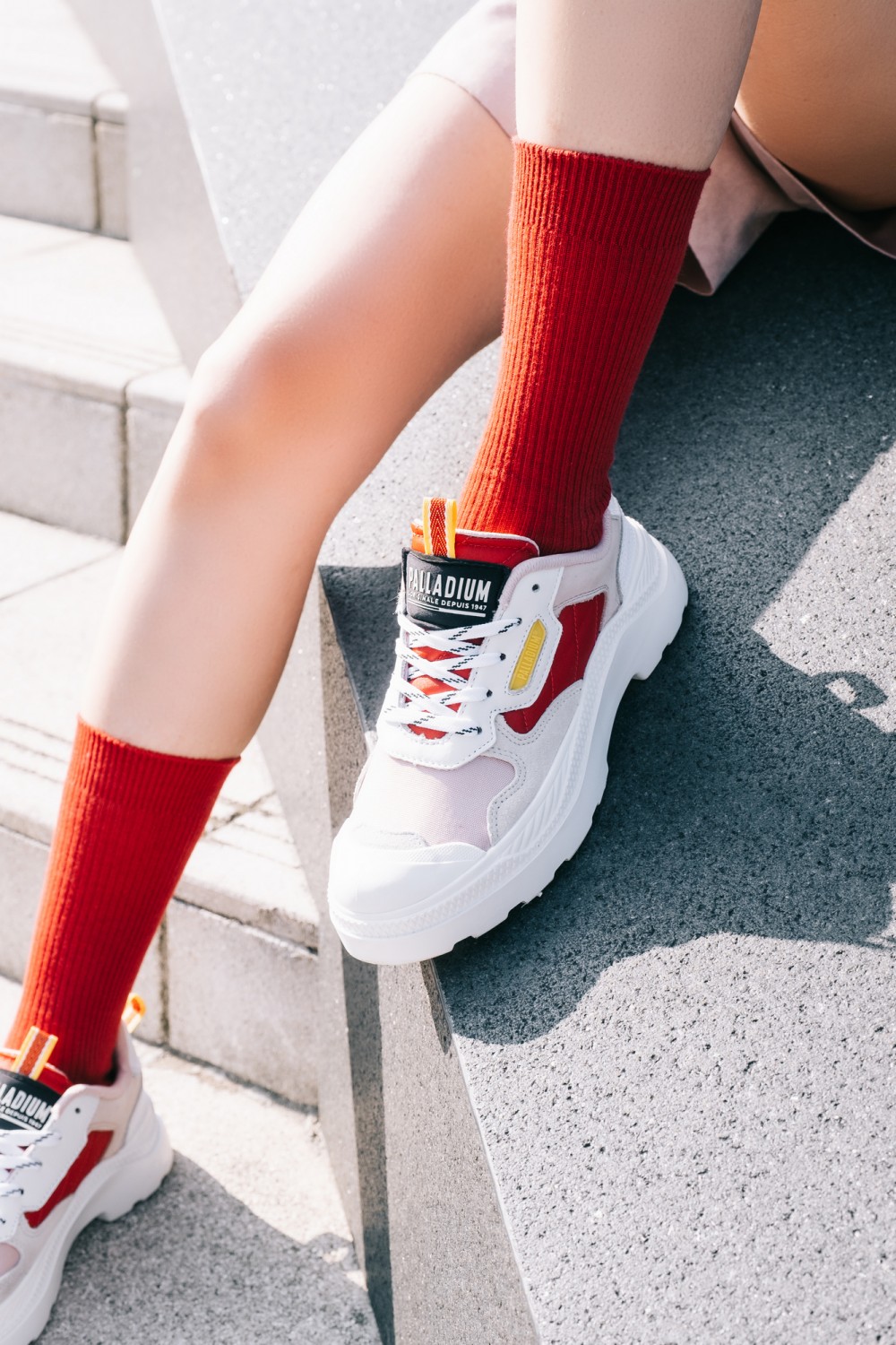 09.PALLAKIX首發限定配色紅粉配色, PALLAKIX 90 LOW(低筒)