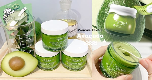 台灣終於上市（尖叫）～Kiehl's 酪梨面膜重磅登場！快將酪梨果泥敷在臉上變身酪梨寶寶♡