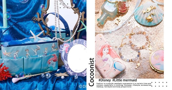 公主控必收！CocoonistＸ小美人魚30週年夢幻逸品～愛麗兒7姐妹全入鏡太欠收藏了♡