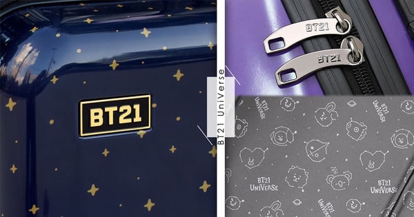 「BT21的星空行李箱」也太有質感！近期BT21商品都超燃～和Reebok聯名的InstaPump Fury也必須包色全收