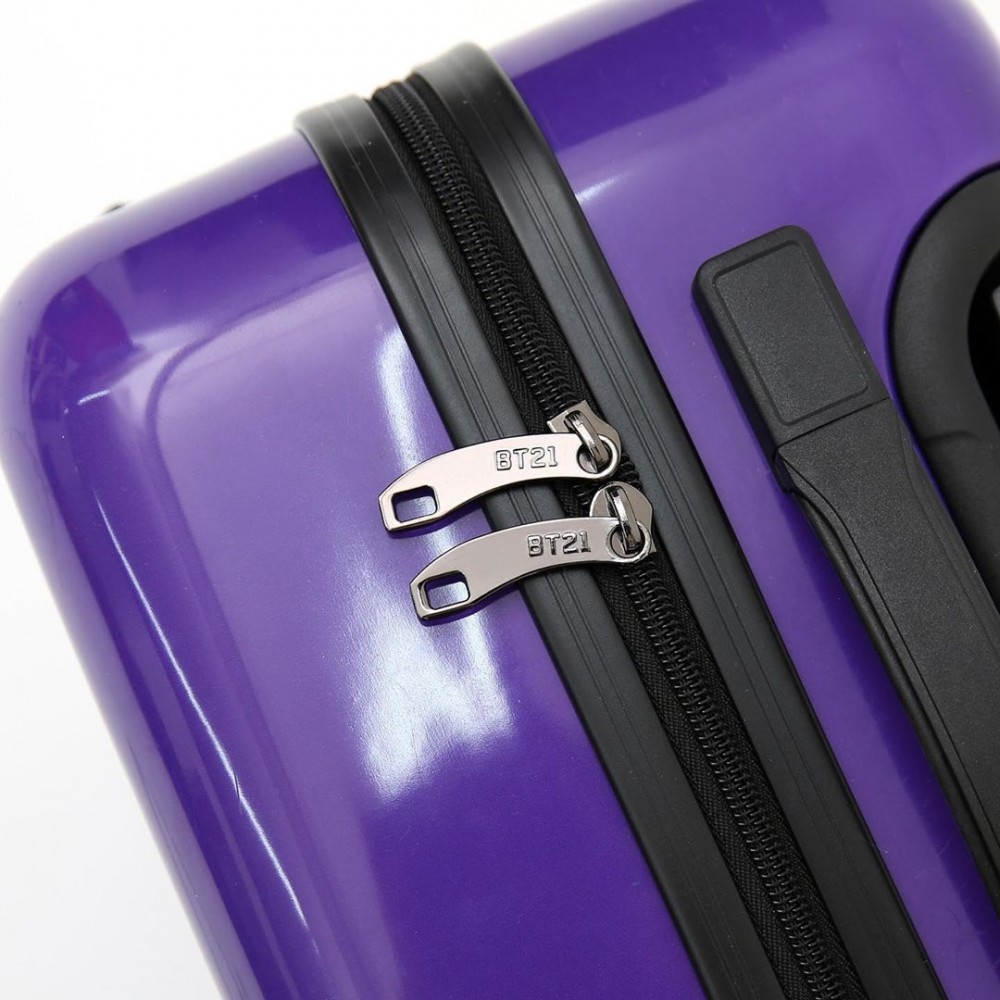 BT21紫色行李箱