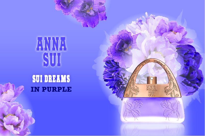 ANNA SUI紫凝夢境淡香水 形象圖