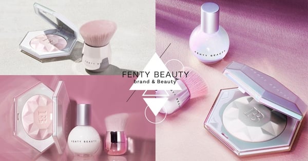 蕾哈娜推出FENTY BEAUTY聖誕限定「鑽石打亮系列」！浮誇光澤感讓妳輕鬆如鑽石般閃耀