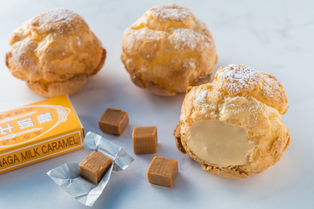 beard papa-森永牛奶糖口味泡芙4