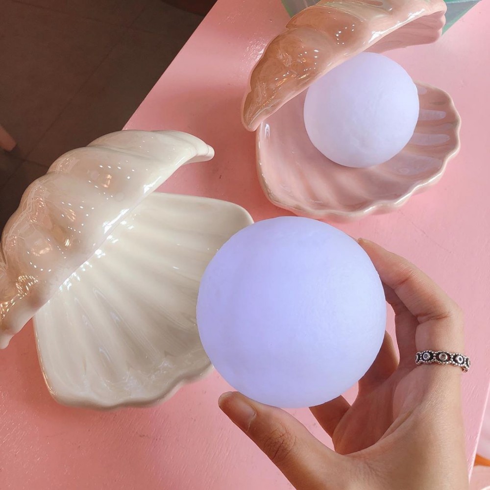 裡面的珍珠可以移動