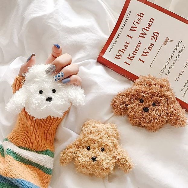 狗狗AirPods套子三色