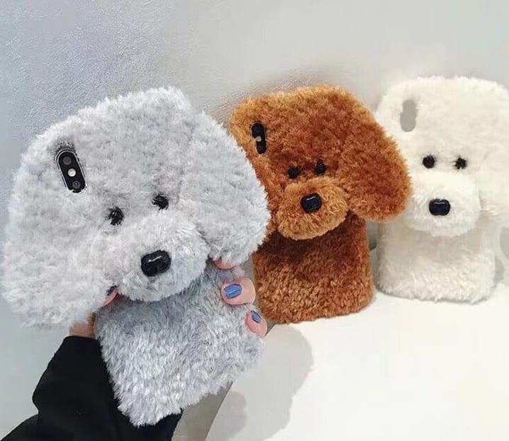 狗狗手機殼三色