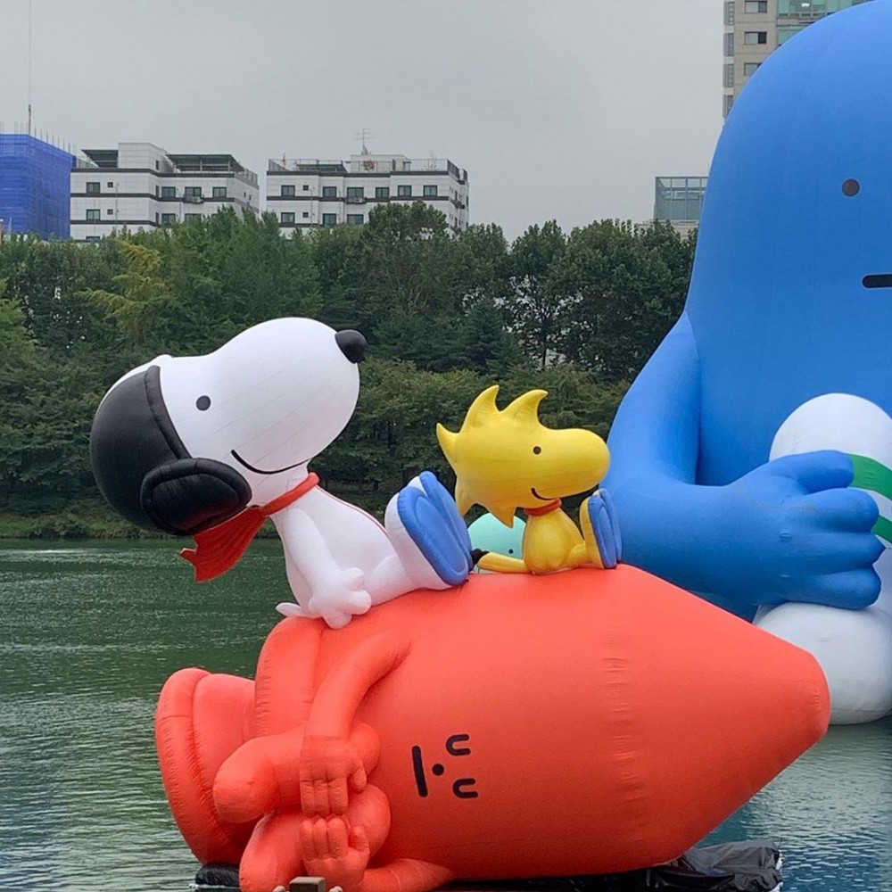 黏黏怪獸研究所和史努比