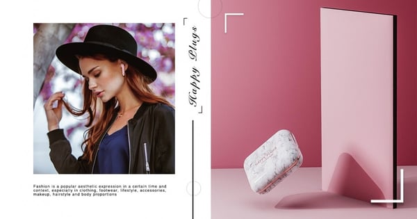 耳機也要跟上時尚潮流!Happy Plugs大理石系列太美了吧~