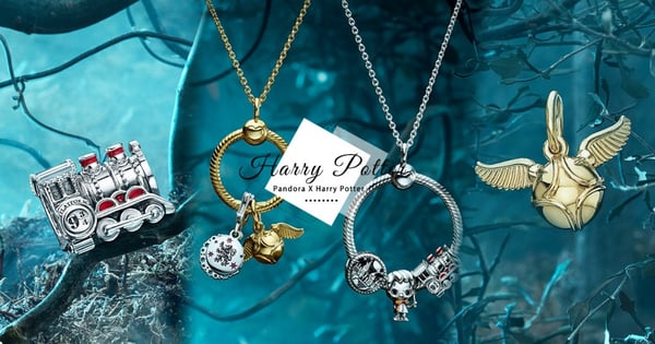 麻瓜注意!「Pandora X 哈利波特」夢幻聯名~金探子、霍格華茲綴飾帶你重回魔法世界