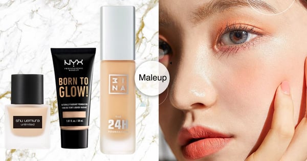 遮瑕度優秀卻有光澤感！精選3款持妝「派對底妝」NYX、3ina超高CP值必收