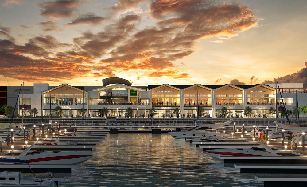 10.到三井OUTLET PARK橫濱港灣,可以一邊欣賞海景日落一邊品嚐濃醇的咖啡