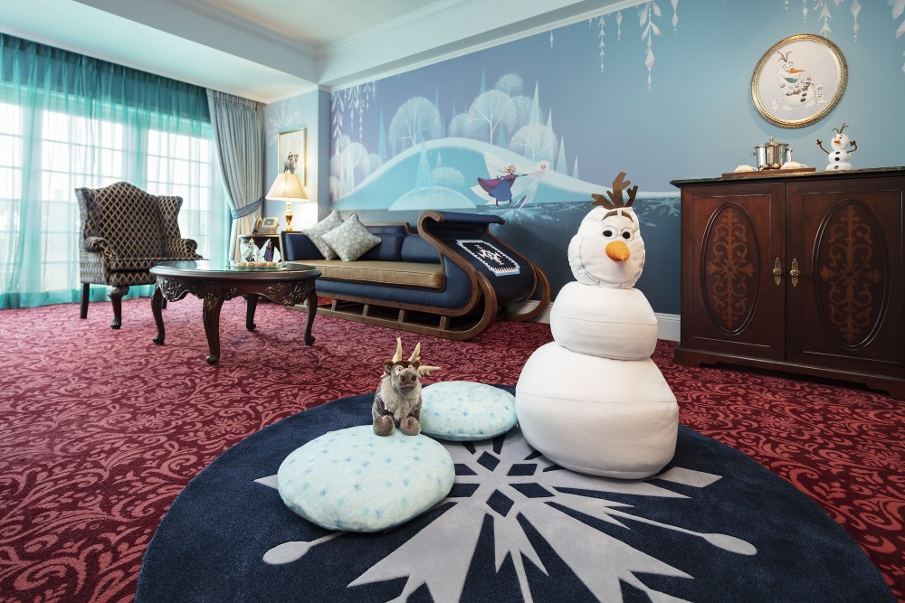 冰雪奇緣主題套房