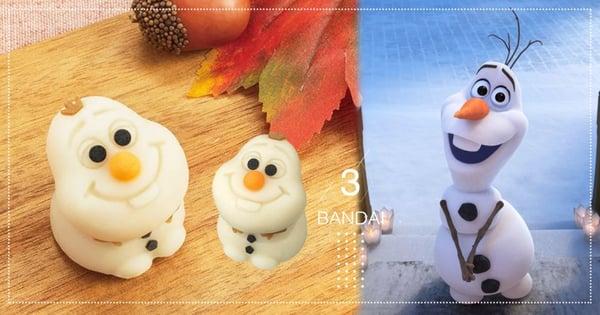 最呆萌討喜の「雪寶和菓子」登場~限定楓糖口味超療癒屁屁還有小雪花(融化♡)