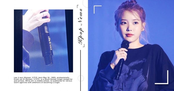 回歸歌手本質!IU向粉絲介紹「琴鍵黑」新麥克風意義:抗拒繽紛顏色誘惑可是非常了不起的決定(笑)