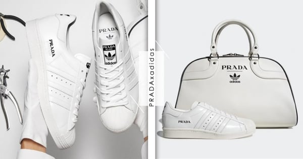 又要準備搶鞋啦~PRADA X adidas「夢幻質感小白鞋」全球限量700雙,義大利工法超精緻!