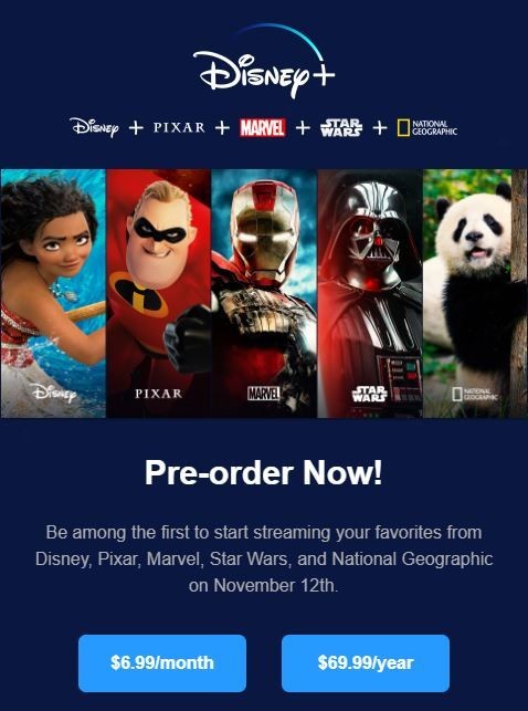 Twitter @Disney+