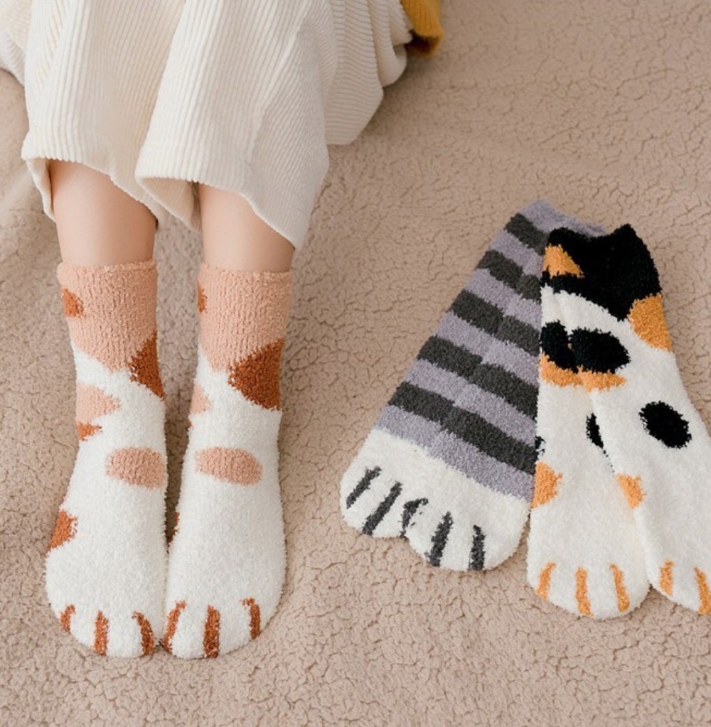 貓咪毛襪 來守護你的冬季冰冷腳腳囉 Girlstyle 台灣女生日常