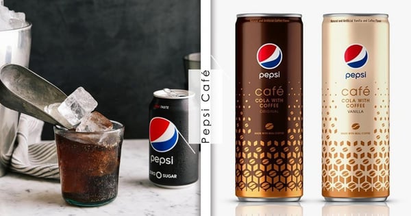 一早就能透沁涼+醒醒腦!百事可樂推出「咖啡可樂Pepsi Café」~好想嚐鮮啊