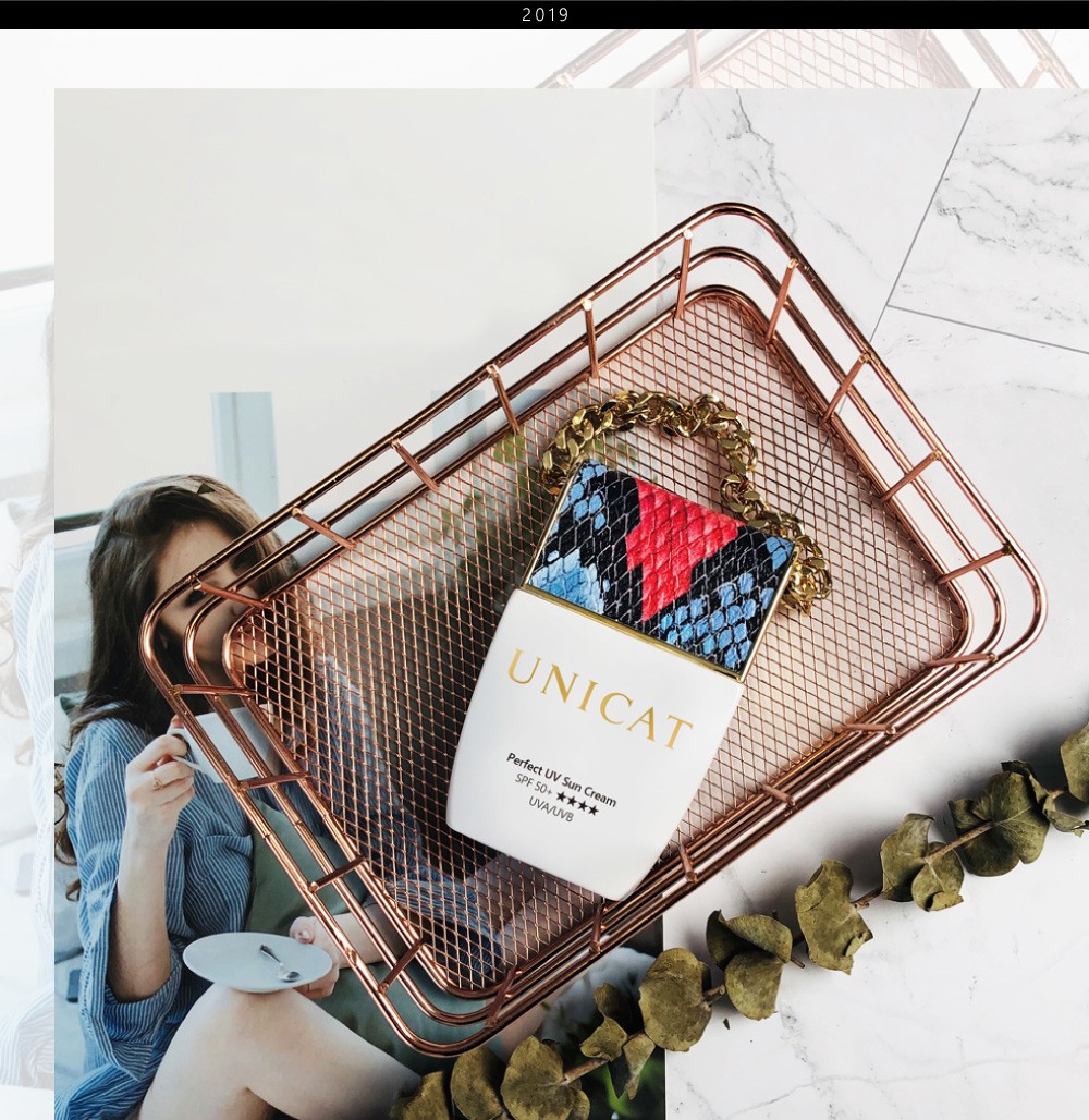 Unicat皮革柏金包防曬乳