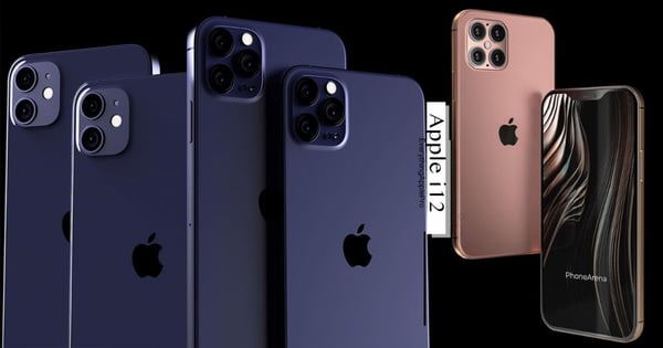 【iPhone12顏色】網傳iPhone12概念圖　夜幕藍、乾燥玫瑰金美翻天