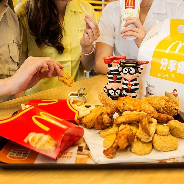 麥當勞分享餐