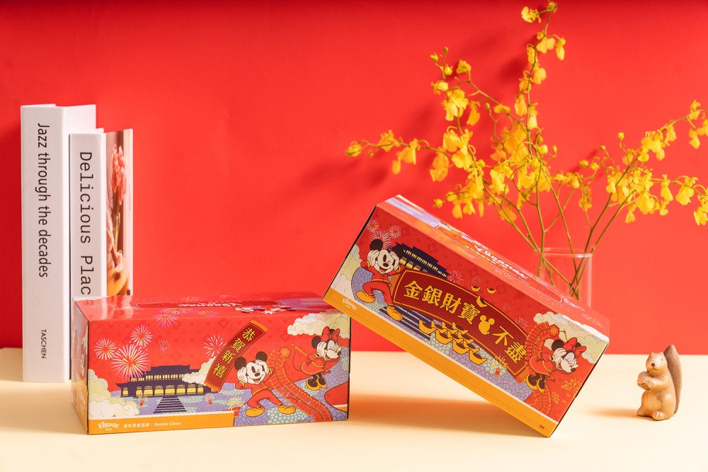 迪士尼鼠年限定款盒裝面紙