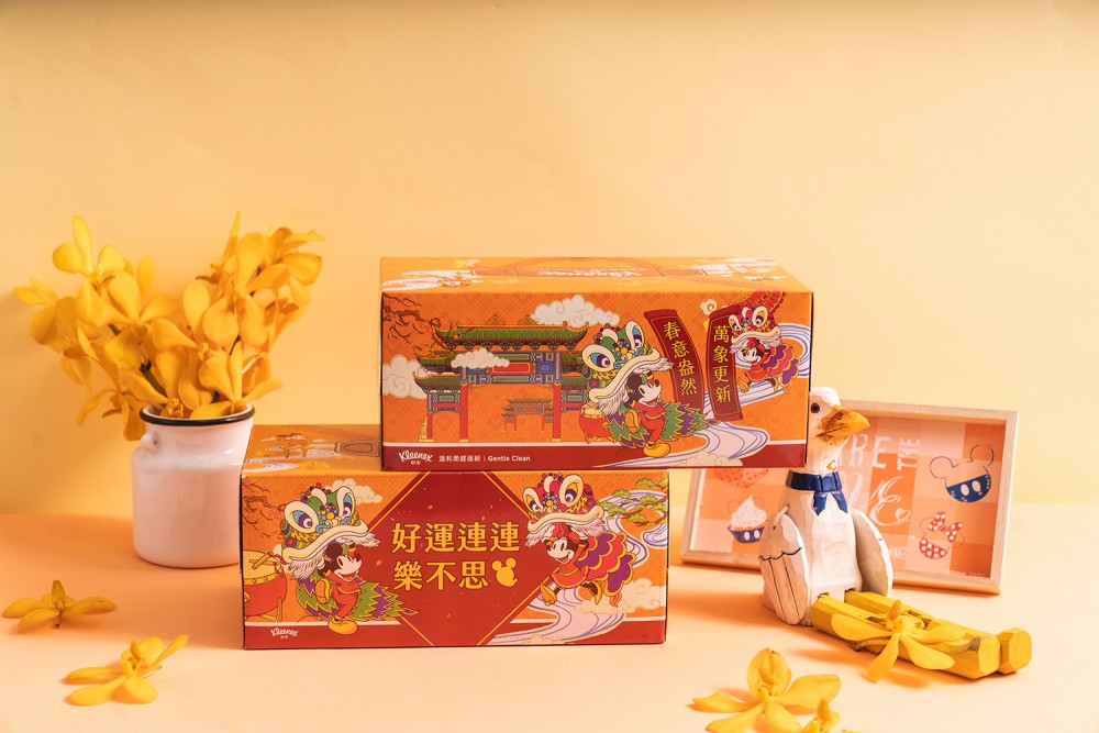 迪士尼鼠年限定款盒裝面紙
