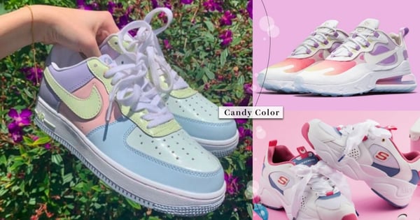 無法抗拒買你的慾望！精選4款「馬卡龍果凍色」球鞋，穿起來甜美度100分～