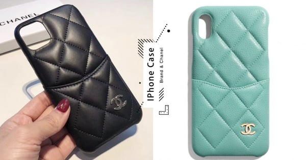 手機終於可以換殼了！CHANEL 推出iPhone11、 ProMax菱格紋手機殼～ 小羊皮製作質感再升級♡
