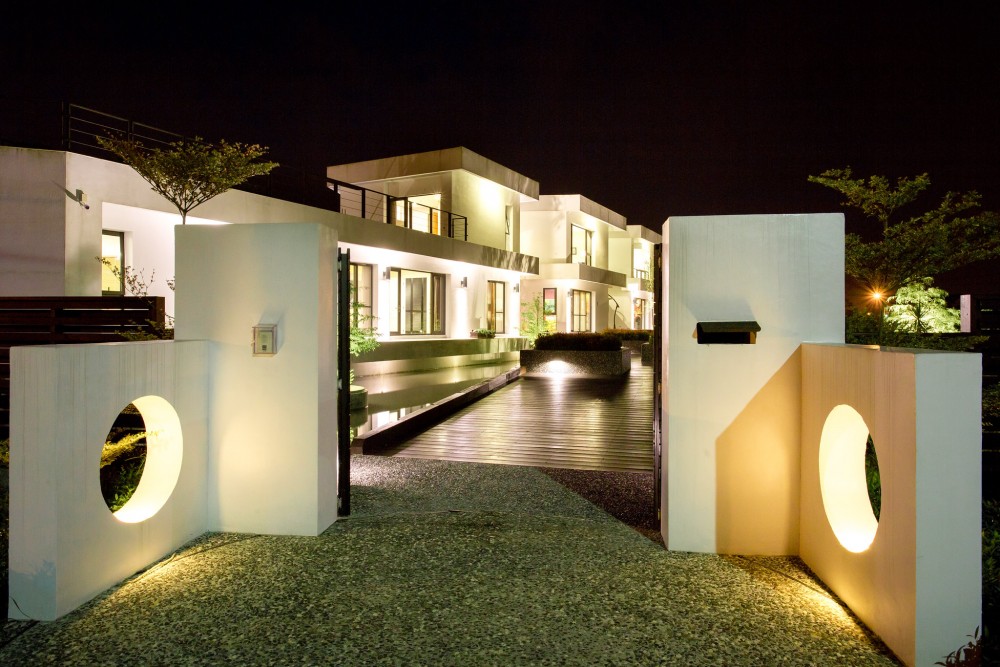 宜蘭雷院子民宿門口