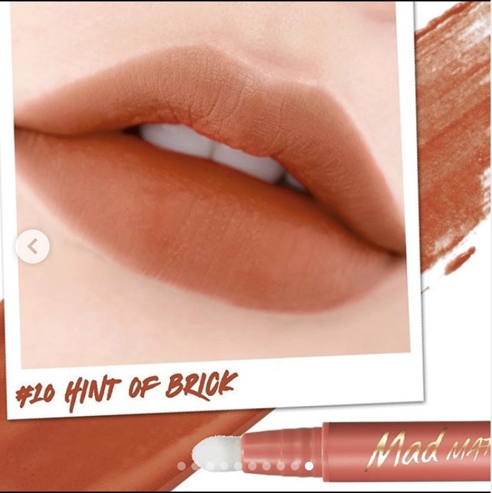 CLIO傾心狂想緞霧海綿唇釉#10