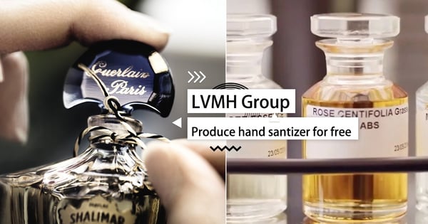 精品集團加入防疫戰線!LVMH宣布旗下DIOR、嬌蘭、GIVENCHY三間香水工坊將免費供應乾洗手給法國民眾!