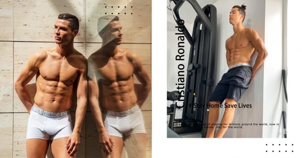 C羅:「如果你也夢想著為世界而戰,那現在就是你的機會!做好防疫、待在家裡就是保護數百萬人。」