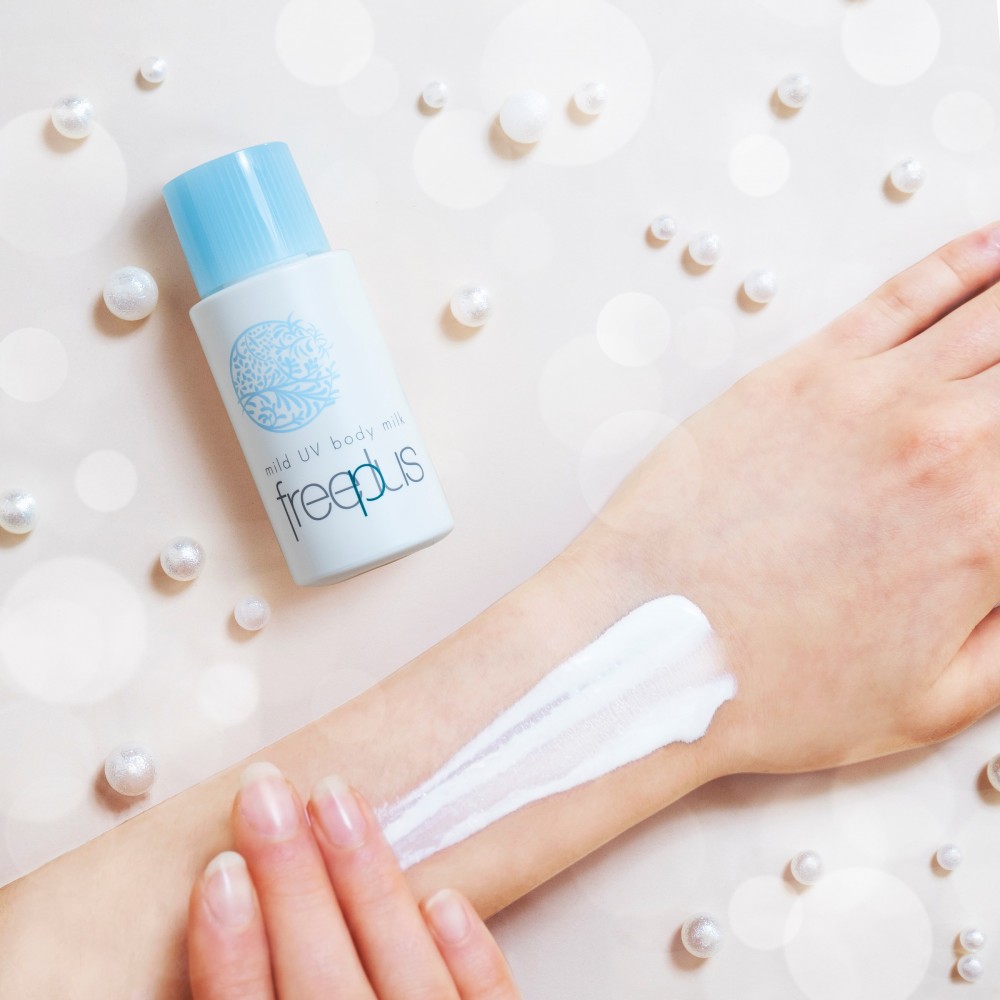 「物理性溫和清爽防曬乳(臉・身體用)」