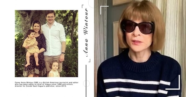 「時尚惡魔」安娜溫圖坦言「醫師兒子確診肺炎隔離中」:他很想儘快返回醫療前線繼續為疫情而戰